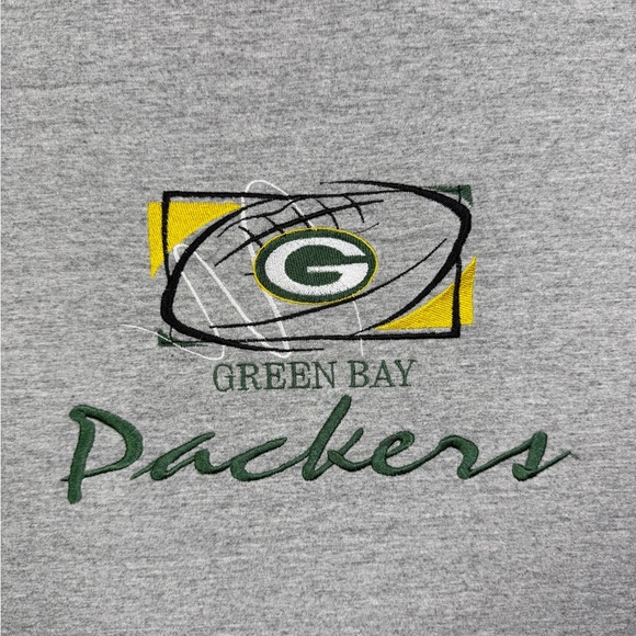 Vintage Y2K Green Bay Packers NFL embroidered T-shirt - Picture 4 of 5